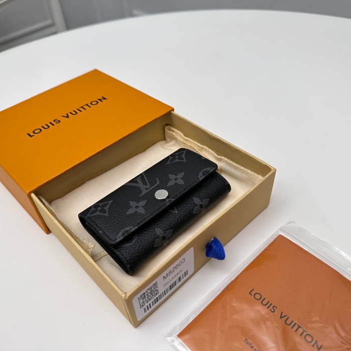 LOUIS VUITTON M82603 6連キーケース モノグラムエクリプス サイズ:12x7cm