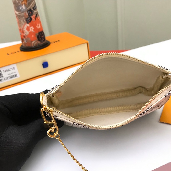 LOUIS VUITTON N58010 アクセサリーポーチ ダミエアズール サイズ:15.5x10.5cm