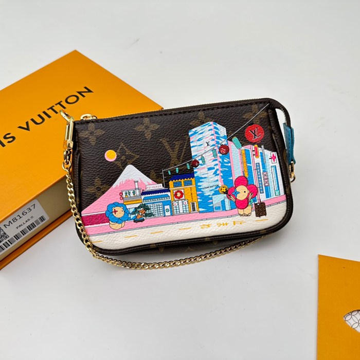 LOUIS VUITTON M81637 ミニポシェット アクセサリー ヴィヴィエンヌ サイズ:15.5x10.5cm