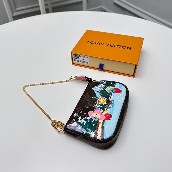 LOUIS VUITTON M82623 ミニポシェット アクセサリー 2023冬季 サイズ:15.5x10.5cm