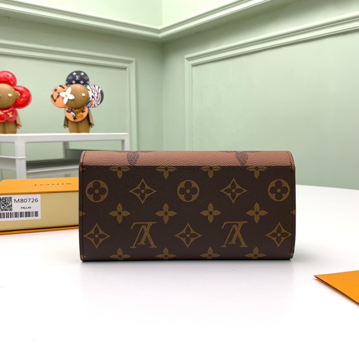 LOUIS VUITTON M80726 サラ長財布 モノグラムジャイアント サイズ:19x10.5cm