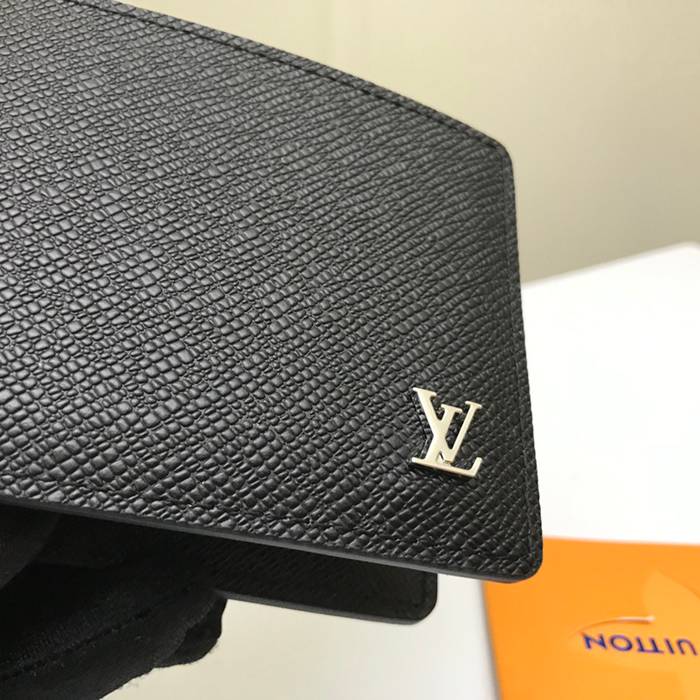LOUIS VUITTON M30295 マルチプル短財布 タイガ ブラック サイズ:11.5x9x1.5cm