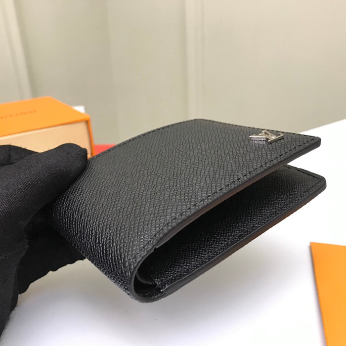 LOUIS VUITTON M30295 マルチプル短財布 タイガ ブラック サイズ:11.5x9x1.5cm