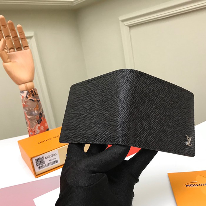 LOUIS VUITTON M30295 マルチプル短財布 タイガ ブラック サイズ:11.5x9x1.5cm