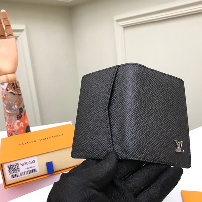 LOUIS VUITTON M30293 ポケットオーガナイザー タイガ ブラック サイズ:8x11cm