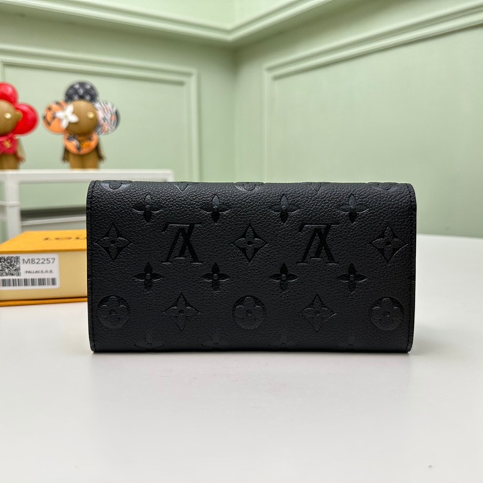 LOUIS VUITTON M82257 サラ長財布 モノグラムアンプラント ベージュ サイズ:19x10.5cm