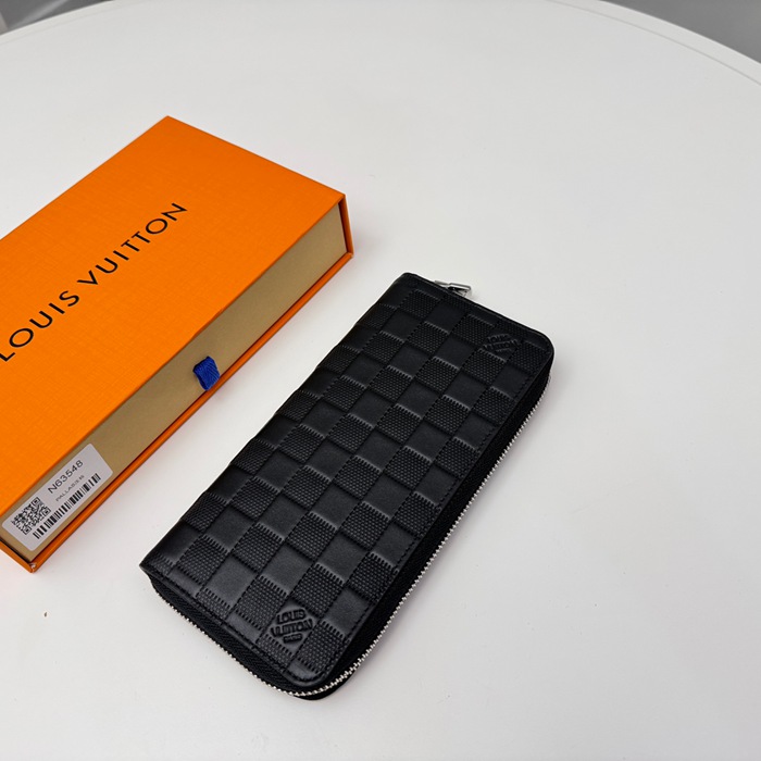 LOUIS VUITTON N63548 メンズ縦型ジッピー長財布 エピ サイズ:19x10cm