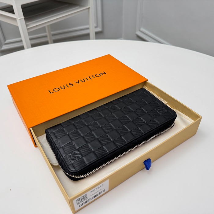 LOUIS VUITTON N63548 メンズ縦型ジッピー長財布 エピ サイズ:19x10cm