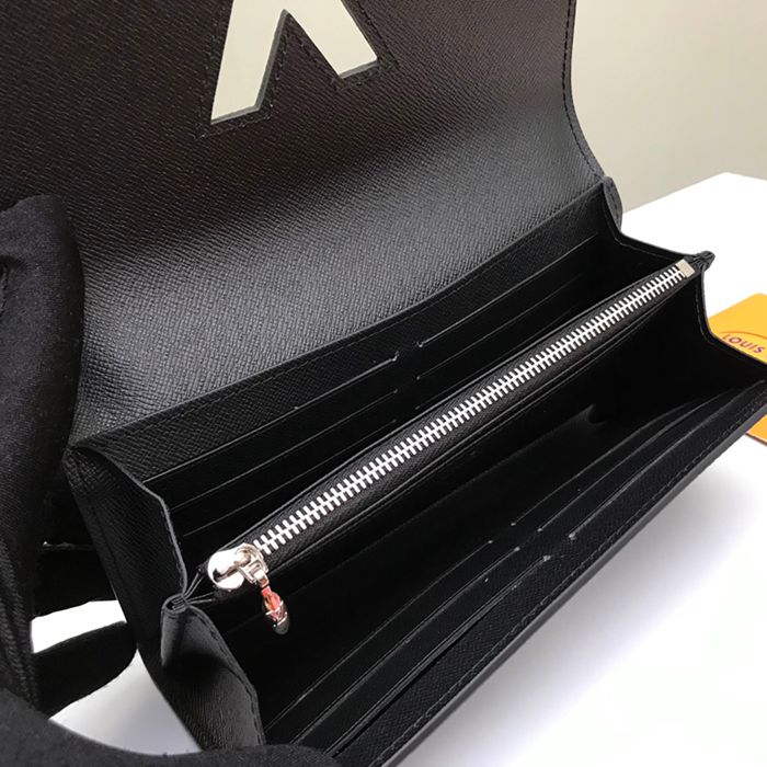 LOUIS VUITTON M68309 ツイスト長財布 エピ ブラック サイズ:19x10.5x2.5cm