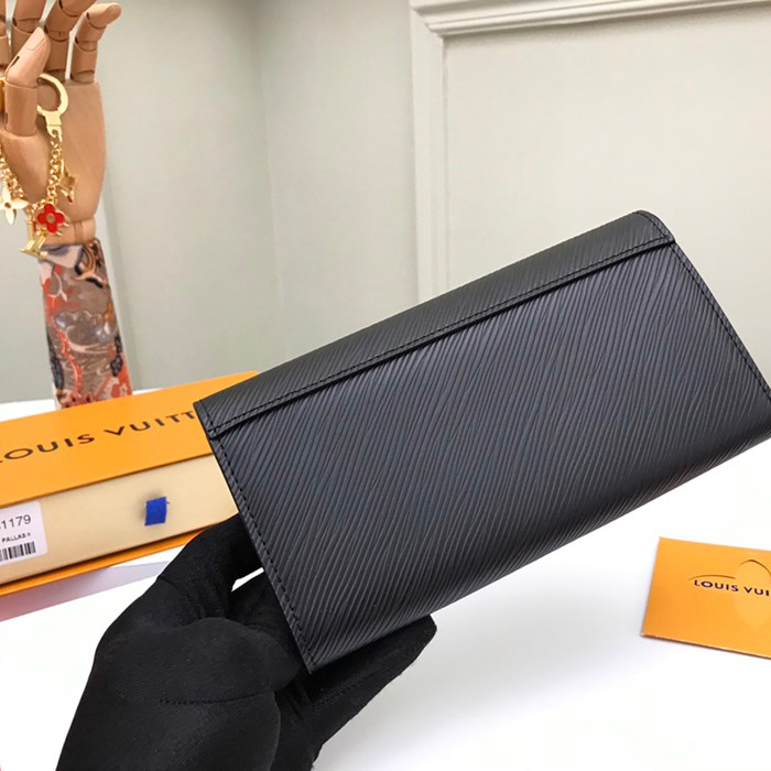 LOUIS VUITTON M68309 ツイスト長財布 エピ ブラック サイズ:19x10.5x2.5cm