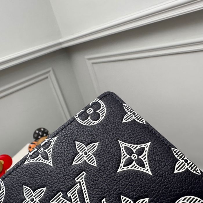 LOUIS VUITTON M83379 マルチプル短財布 モノグラムシャドウ ブルー サイズ:11.5x9x1.5cm