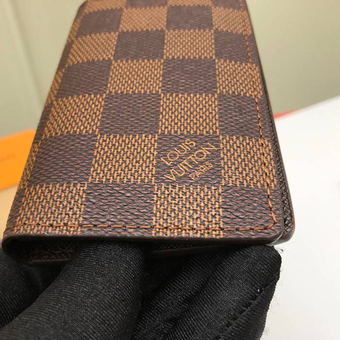 LOUIS VUITTON N63145 ポケットオーガナイザー ダミエエベン サイズ:11x7cm