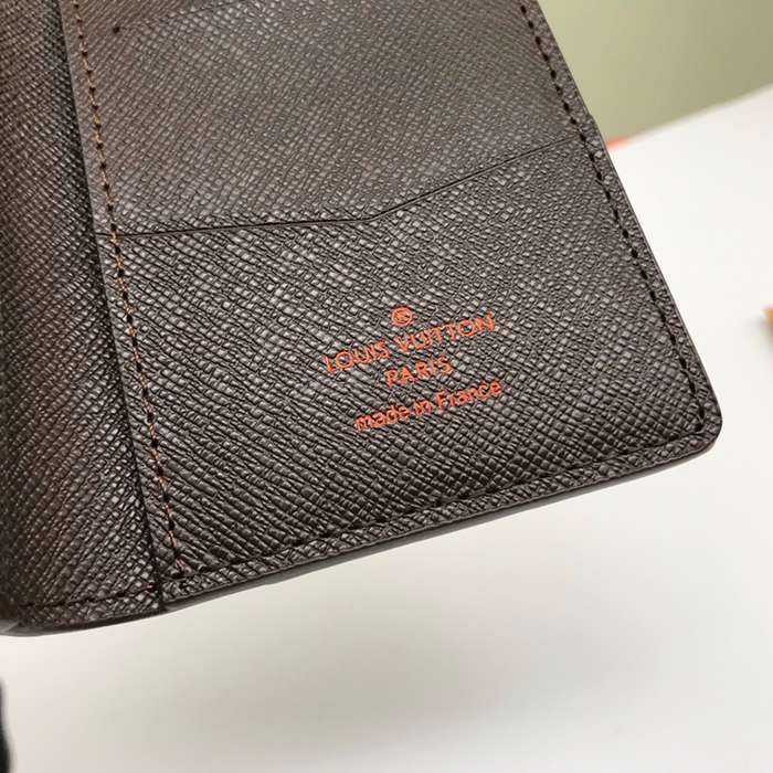 LOUIS VUITTON N63145 ポケットオーガナイザー ダミエエベン サイズ:11x7cm