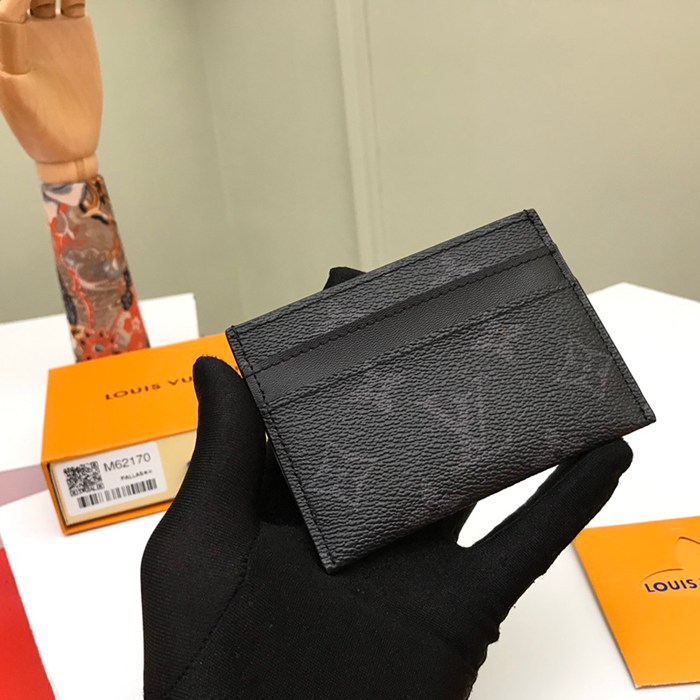 LOUIS VUITTON M62170 カードケース モノグラムエクリプス サイズ:11x7cm