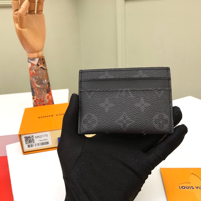 LOUIS VUITTON M62170 カードケース モノグラムエクリプス サイズ:11x7cm