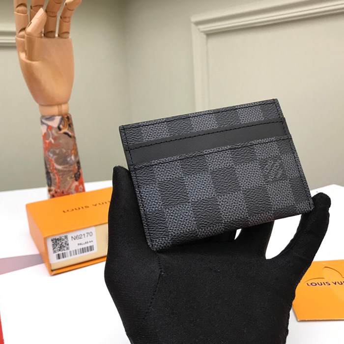 LOUIS VUITTON N62170 カードケース ダミエグラファイト サイズ:11x7cm