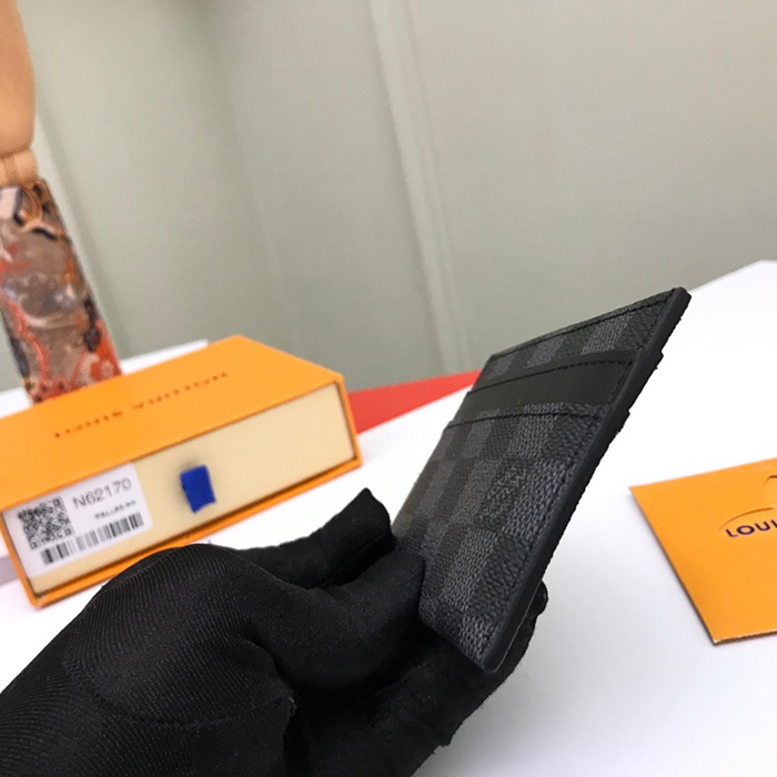 LOUIS VUITTON N62170 カードケース ダミエグラファイト サイズ:11x7cm