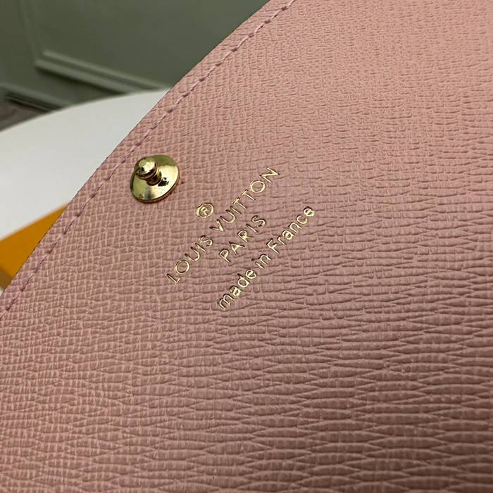 LOUIS VUITTON M61289 エミリー長財布 モノグラム ピンク サイズ:19x10cm
