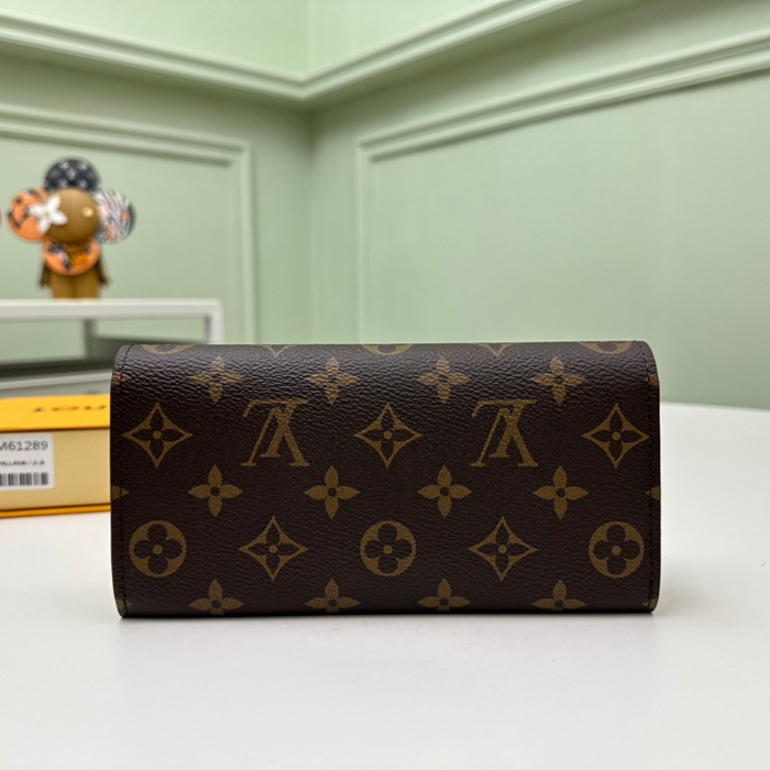 LOUIS VUITTON M61289 エミリー長財布 モノグラム ピンク サイズ:19x10cm