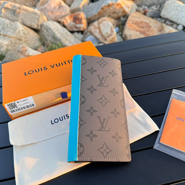 LOUIS VUITTON M11467 ブラッザ長財布 モノグラムエクリプスリバース サイズ:19x10cm