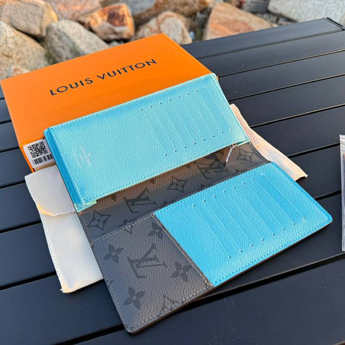LOUIS VUITTON M11467 ブラッザ長財布 モノグラムエクリプスリバース サイズ:19x10cm