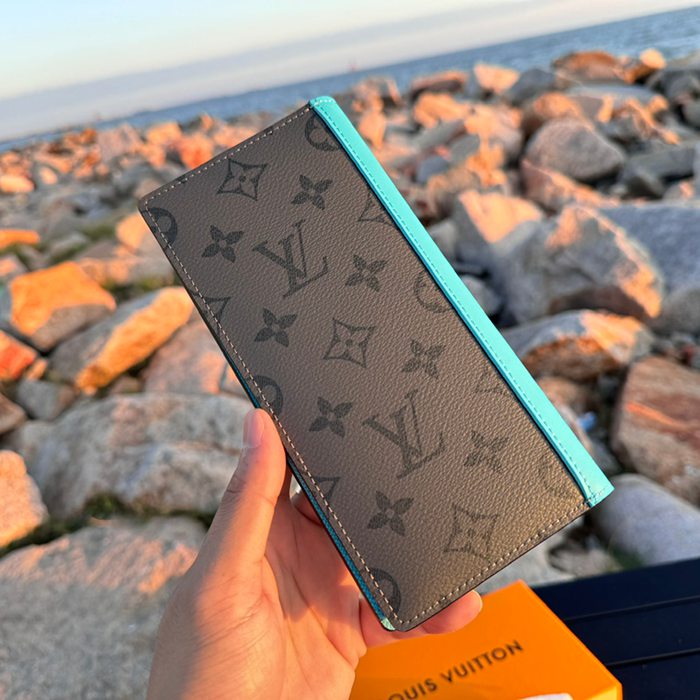 LOUIS VUITTON M11467 ブラッザ長財布 モノグラムエクリプスリバース サイズ:19x10cm