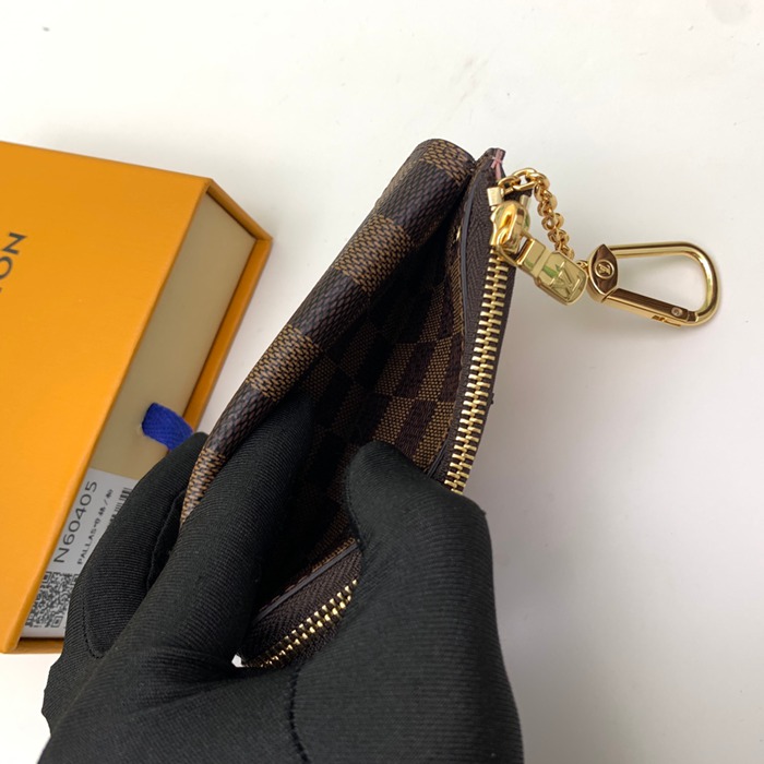 LOUIS VUITTON N60405 レクトヴェルソ カードケース ダミエエベン ピンク サイズ:13x9.5x2.5cm