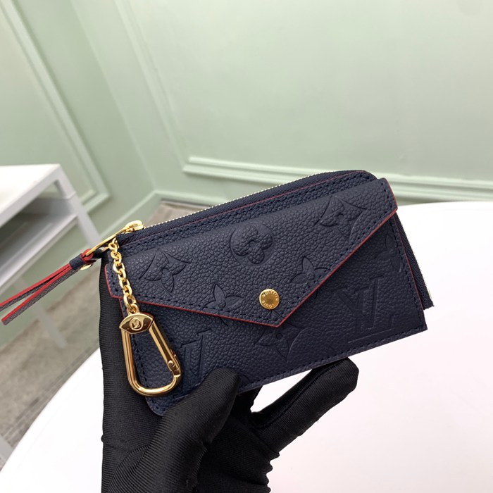 LOUIS VUITTON M69420 レクトヴェルソ カードケース モノグラムアンプラント ブルー サイズ:13x9.5x2.5cm