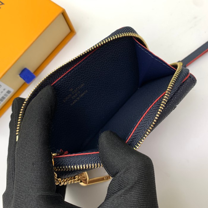 LOUIS VUITTON M69420 レクトヴェルソ カードケース モノグラムアンプラント ブルー サイズ:13x9.5x2.5cm