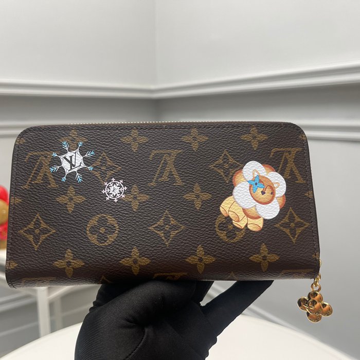 LOUIS VUITTON M12223 ジッピー長財布 雪秀シリーズ サイズ:19.5x10.5x2.5cm