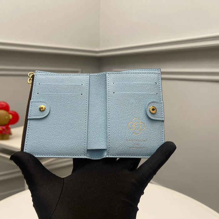 LOUIS VUITTON M12487 リサ財布 雪秀シリーズ サイズ:9x11.5x1.5cm