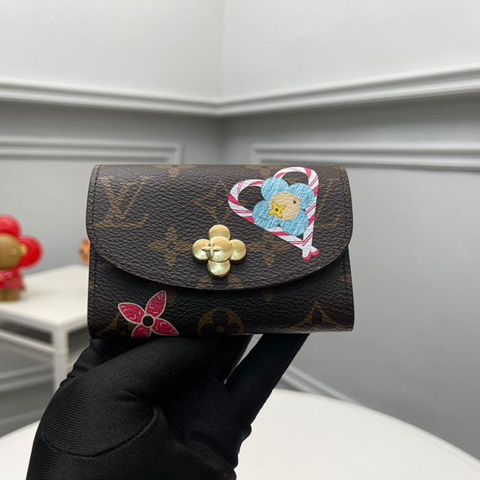 LOUIS VUITTON M12220 ロザリーゼロ財布 キャンディファクトリー レッド サイズ:11x8x2.5cm