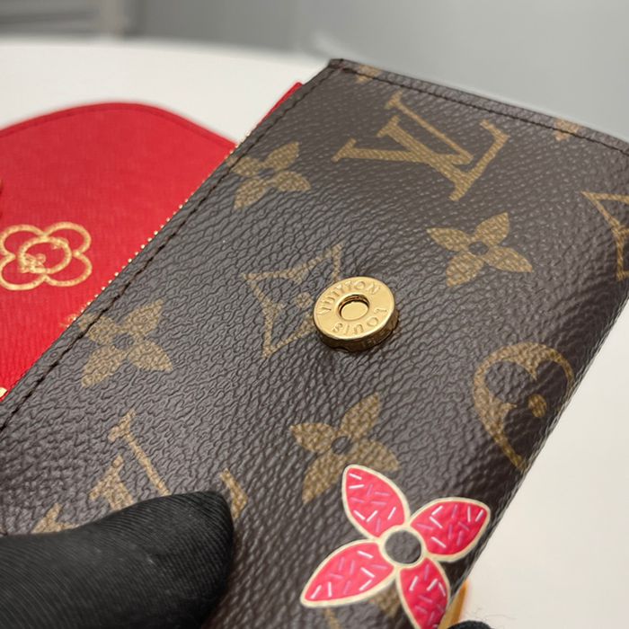 LOUIS VUITTON M12220 ロザリーゼロ財布 キャンディファクトリー レッド サイズ:11x8x2.5cm