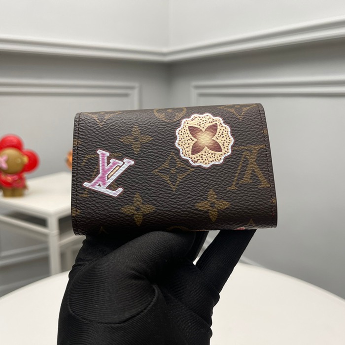 LOUIS VUITTON M12220 ロザリーゼロ財布 キャンディファクトリー レッド サイズ:11x8x2.5cm