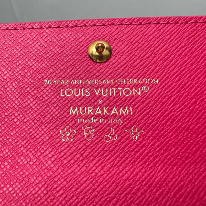 LOUIS VUITTON M14092 キーケース 村上隆コラボ ホワイトマルチ サイズ:12x7cm