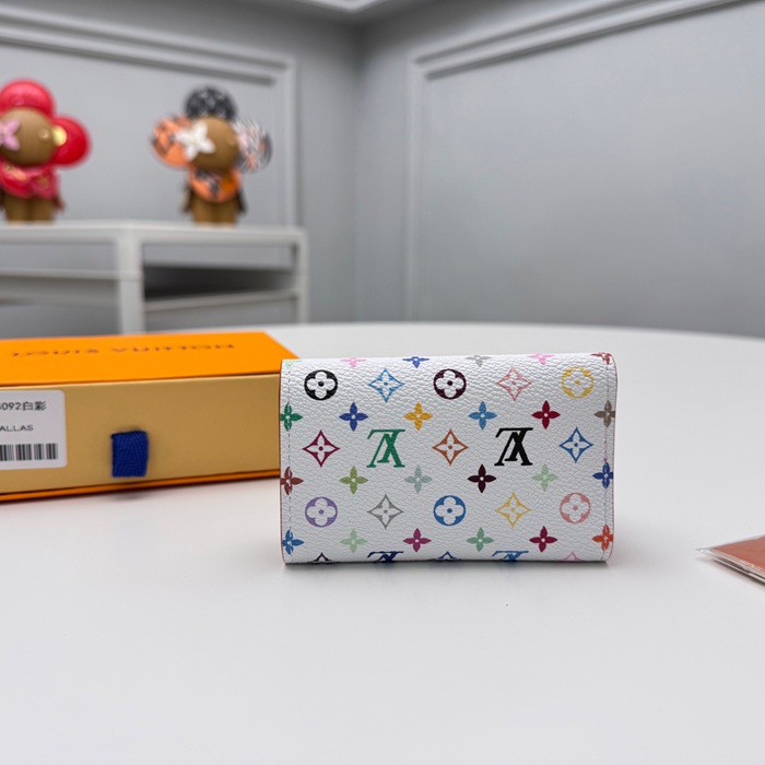 LOUIS VUITTON M14092 キーケース 村上隆コラボ ホワイトマルチ サイズ:12x7cm