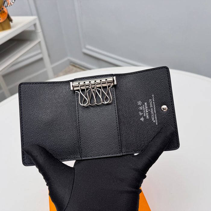 LOUIS VUITTON M14092 キーケース 村上隆コラボ ブラックマルチ サイズ:12x7cm