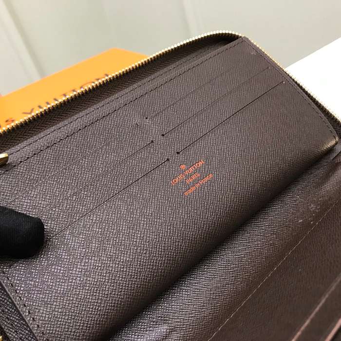 LOUIS VUITTON N63502 ジッピーオーガナイザー ダミエエベン サイズ:21x12cm