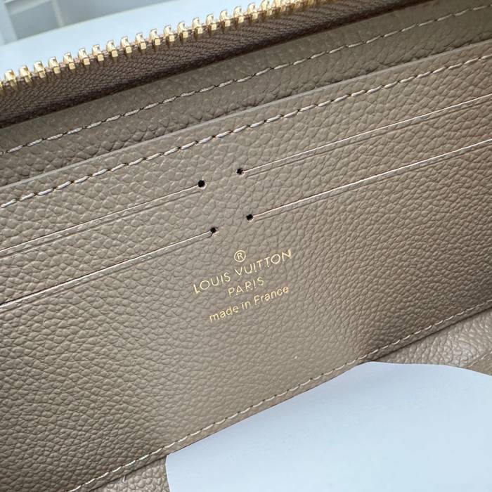LOUIS VUITTON M82338 クレマンス長財布 モノグラムアンプラント ベージュ サイズ:20x9cm