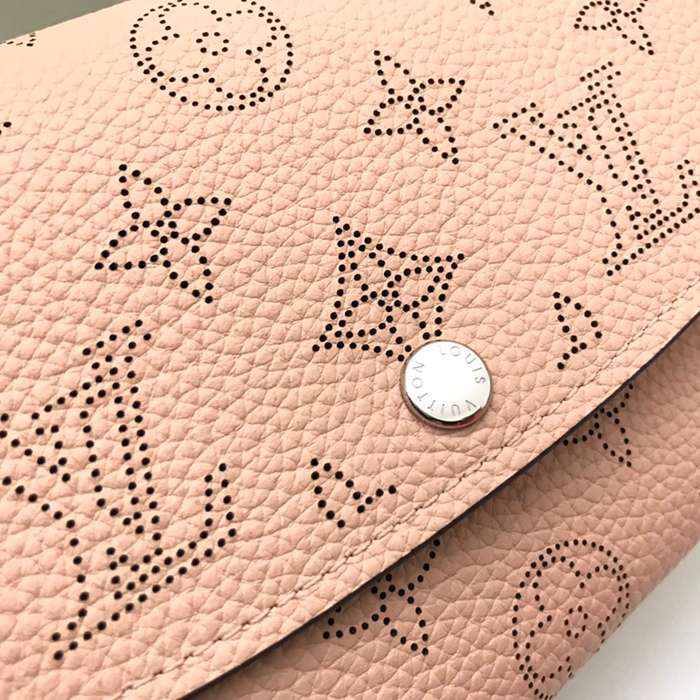 LOUIS VUITTON M60145 イリス長財布 モノグラムレース ピンク サイズ:19x12cm