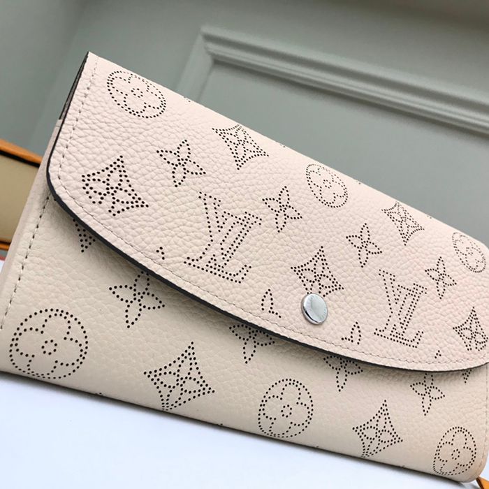 LOUIS VUITTON M60177 イリス長財布 モノグラムレース ホワイト サイズ:19x12cm