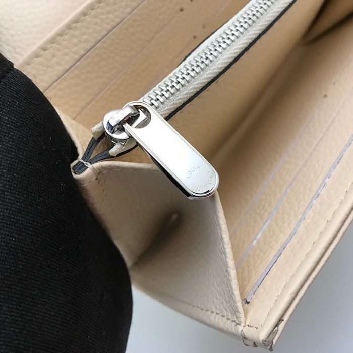 LOUIS VUITTON M60177 イリス長財布 モノグラムレース ホワイト サイズ:19x12cm