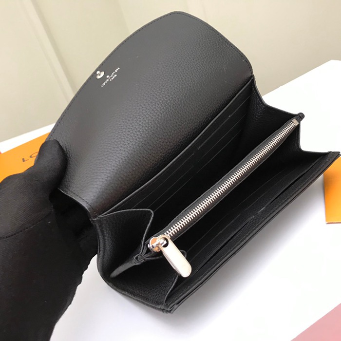 LOUIS VUITTON M60143 イリス長財布 モノグラムレース ブラック サイズ:19x12cm