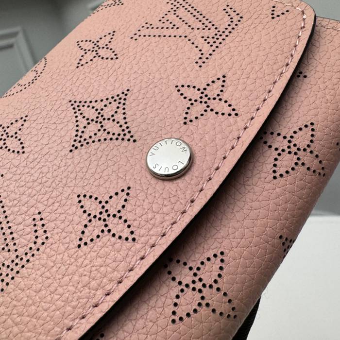 LOUIS VUITTON M82757 イリス短財布 モノグラムレース ピンク サイズ:12x9.5cm