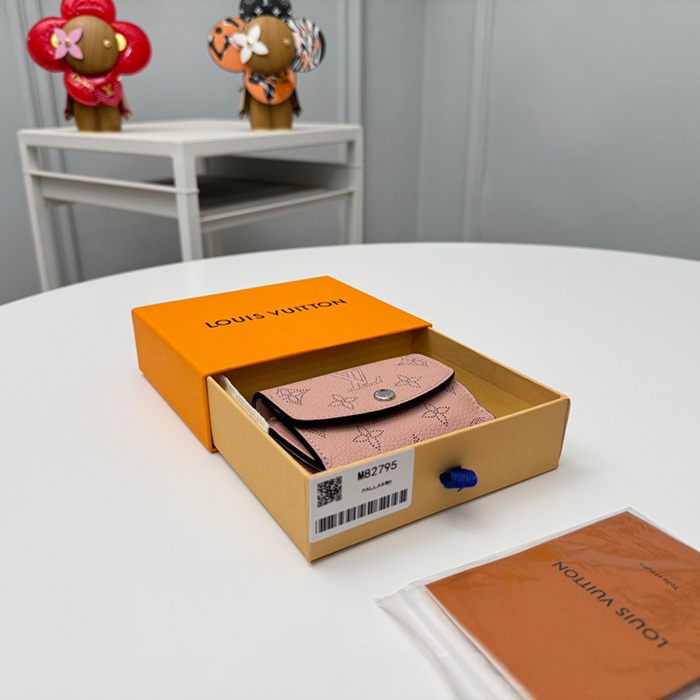 LOUIS VUITTON M82795 イリスXS 財布 モノグラムアンプラント ピンク サイズ:9.8x7.8cm
