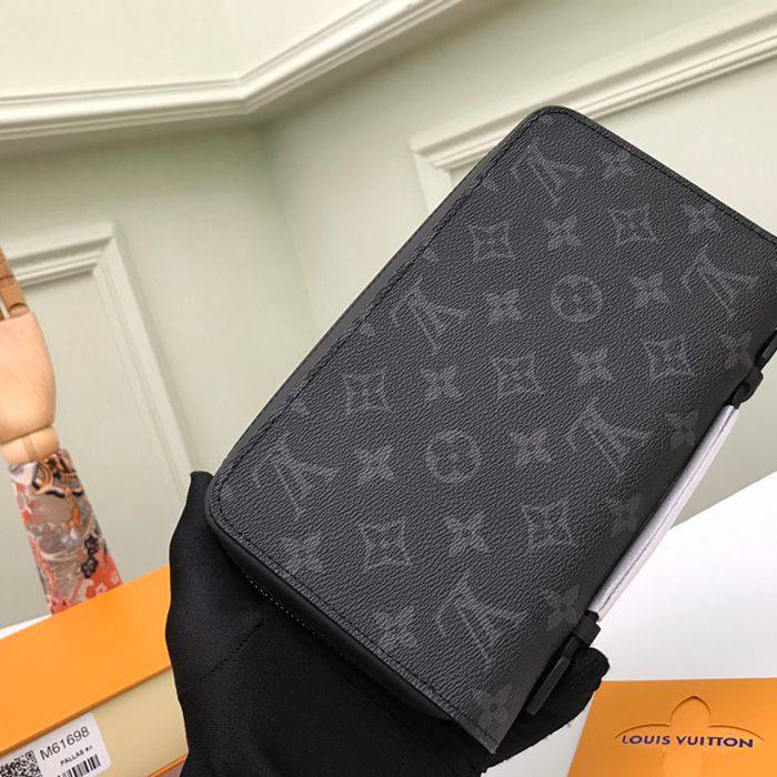 LOUIS VUITTON M61698 ジッピーXL 長財布 モノグラムエクリプス サイズ:22x12cm