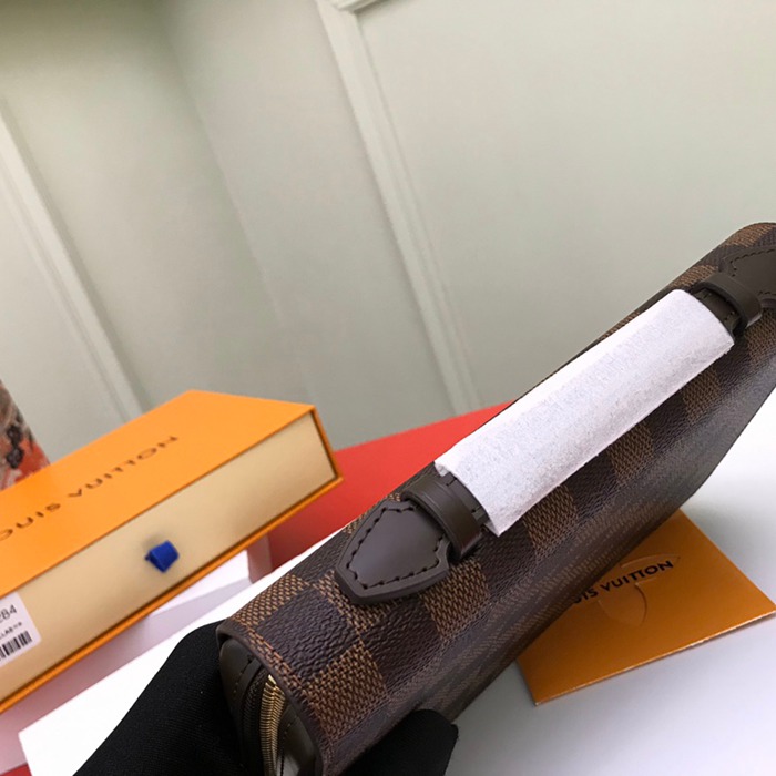 LOUIS VUITTON N63284 ジッピーXL 長財布 ダミエエベン サイズ:22x12cm