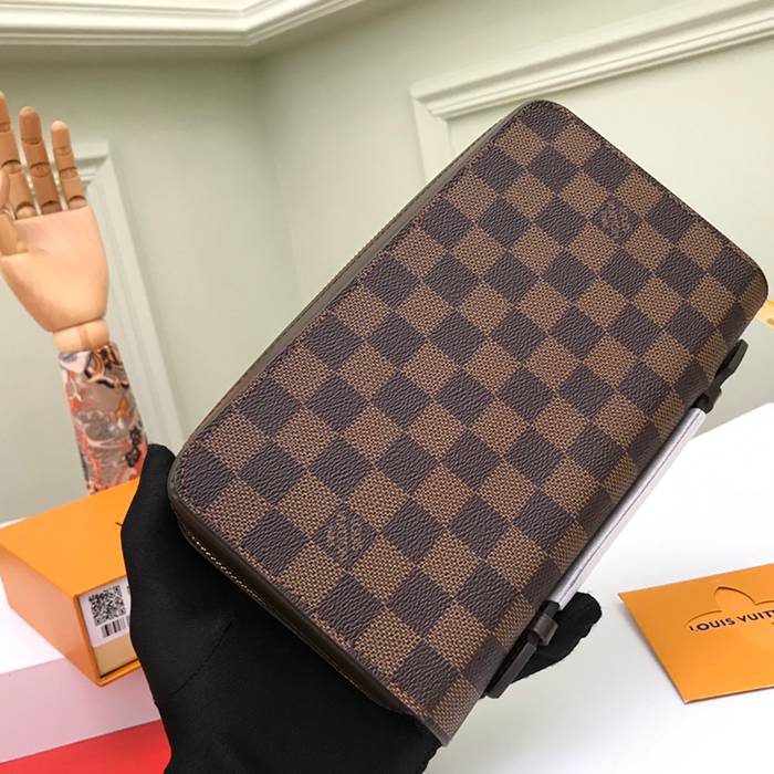 LOUIS VUITTON N63284 ジッピーXL 長財布 ダミエエベン サイズ:22x12cm