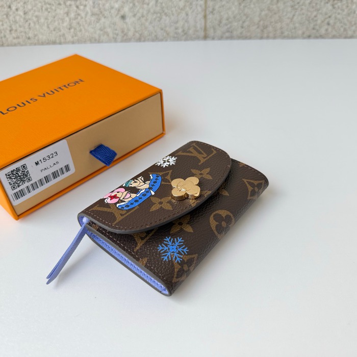 LOUIS VUITTON M15323 ロザリーゼロ財布 ヴィヴィエンヌ サイズ:11x8x2.5cm