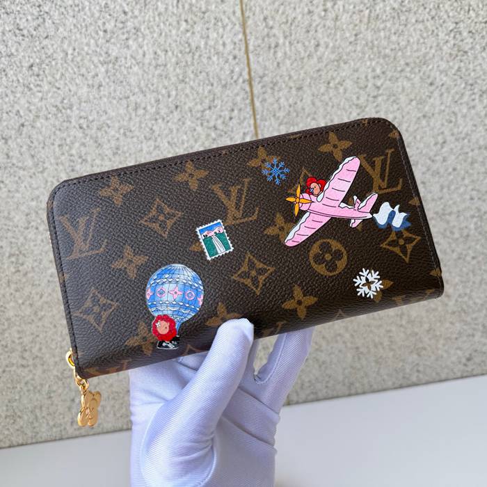 LOUIS VUITTON M26256 ジッピー長財布 ヴィヴィエンヌ サイズ:20x10x2cm